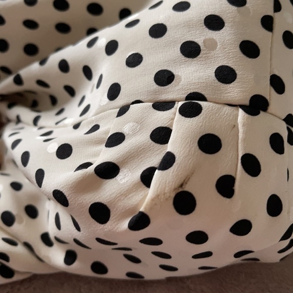 Carolina Herrera polka dot 100% silk dress - Picture 12 of 14